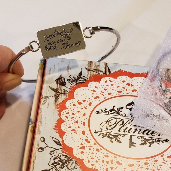 Plunder Beautiful Girl Silver Bracelet - Picture 1 of 3